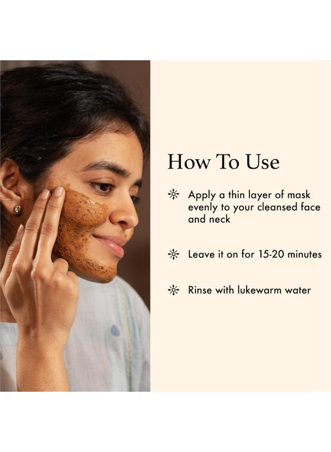 Old School Rituals Spices & Camphor Oil Purifying Face Mask | Anti-Acne & Oil-Control Face Mask for Clear, Radiant Skin | Detoxifies Pores, Balances Excess Oil, and Reduces Breakouts | Enriched with Natural Spices & Camphor Oil for Skin Purification | 50g - Image 2